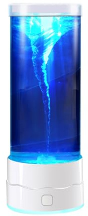 Tornado-Licht – Neuheit, Entspannende, Mehrfarbige, Coole Tischlampe, Naturdekoration, Stimmungslicht Für Zuhause, Wohnheim, Büro, Apartment, Arbeitszimmer, Schlafzimmer