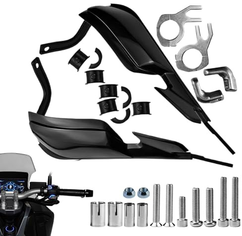 Paramano per moto da neve, antivento per manubrio di motocicletta, protezioni per le mani per motociclette, per viaggi e guida in