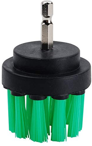 OxoxO Bohrmaschine Buirstenaufsatz Bohrbiirsten,2 in Power Scrubber Compatible with Badezimmeroberflächen Badewanne Dusche Fliesen Fugenmörtel