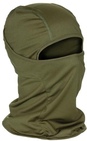 MFH 1 Loch Balaclava 10896 Mission Sturmhaube Maske Skimaske Sturmmaske (Oliv)