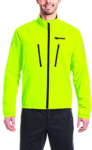 Gonso Herren Halit Allwetter-Jacke, Safety Yellow, XL