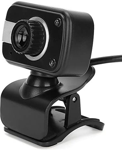 Exblue Mini webcam USB HD 12 MP PC Webcam LCD Schermo 360 gradi con interfaccia USB per Live Streaming Video Conference Online Lezioni