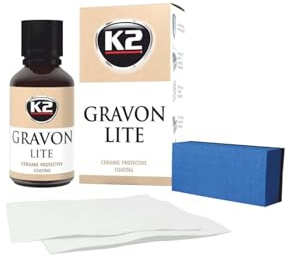 K2 GRAVON LITE Keramische Schutzbeschichtung, Keramik Hochglanz Politur, kein Wachs mehr notwendig, 30 ML