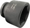 Aerzetix - C45060 - Douille à Percussion - Embout de Vissage - Courte - 3/4x41mm - pour Clé à Choc/Cliquet Manuelle/Pneumatique - Corps Cylindrique - Hexagonale/6 Pans Allen - en Acier CR-MO - Noir