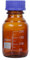 Pastein 10 Pack Amber Borosilicate Glass 250 mL Graduated Round Lab Reagent Media/Storage Bottle With GL45 Blue Screw Cap