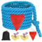 WLAKON Sports Day Kit Tauziehen Seil für Kinder Erwachsene, Outdoor Garten Field Day Geburtstag Party Spiele, Außenhof Hinterhof Rasen Familientreffen Picknick Sommer Camping Ostern Karneval Spiel