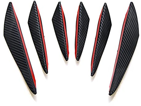 Auto Frontspoiler Für Jaguar XK XF XJ8 XK8 XRR Auto Frontschürze Lip Dekoration Diffusor Halter Protector Front Stoßstangen-Spoilerlippe (Farbe : Black)