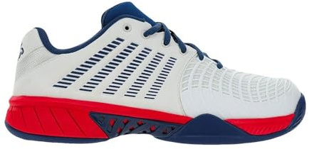 K-Swiss Herren Tennisschuh Express Light 3 Weiß/Rot/Blau