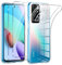 Phoona HandyHülle für Xiaomi Redmi 10 4G/Redmi 10 2022 Hülle mit 2 Stück Panzerfolie,Dünne Weiche TPU Silikon Transparent Stoßfest Schutzhülle für Redmi 10 Hülle Klar Kratzfest