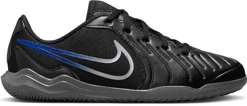 Nike Legend 10 Fussballschuh, Black Chrome Hyper Royal, 38 EU