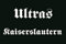 U24 Aufkleber Ultras Kaiserslautern Flagge Fahne 15 x 10 cm Autoaufkleber Sticker