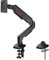 KOORUI Single Monitor Arm Desk Mount for 17-32 inch Screen, Vertical, Swivel, Adjustable Gas Spring Monitor Stand with C-clamp/Grommet Mounting Base, VESA 75/100mm,Increased Load Capacity from 2-9kg.