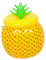 HEMOTON Seau à Glace Ananas Refroidisseur De Boissons Conteneur De Fleurs Séchées Bac à Glaçons Seau De Compositions Seau à Bière Seau a Vin Plateau De Glace PVC