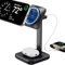ESR 2 in 1-Ladestation für Apple, MagSafe-Ladestation für iPhone [Zertifiziert], Magsafe-Ladestation für mehrere Geräte iPhone 16/15/14/13/12, Apple Watch und AirPods 4, Schwarz