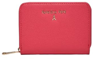 Patrizia Pepe Damen-Geldbörse, Modell CQ8512L001, aus Leder., Rosa