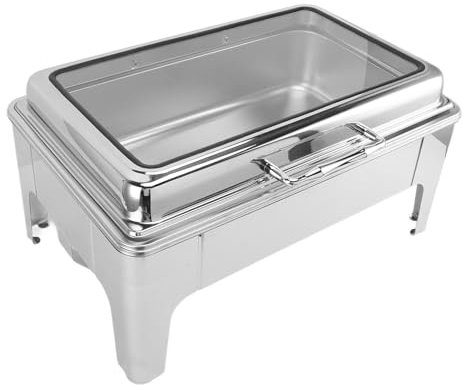 Estufa de la Preservación del Calor del Buffet, Manija Sólida de Calefacción del Servidor 9L del Buffet para los Restaurantes (Generic3n5iggk2eb-11)