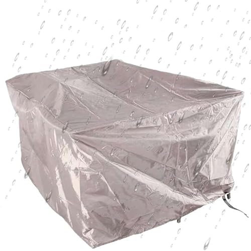 Garden Furniture Covers 4 Piece Rattan Rain Covers Patio Furniture Waterproof UV Resistance Polyester Cover | 120*120*81cm