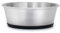 lionto Gamelle en Acier INOX, 2800 ML, Bol pour Chiens de qualité Alimentaire avec Fond en Silicone antidérapant, Bol à Eau Inoxydable pour Chiens et Chats, résistant au Lave-Vaisselle