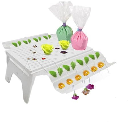 WAVDSYB Decorazione di Torte, Pasta di Zucchero, Fondente, Staccabile, Fiore, essiccatore, Supporto for Asciugatura all'Aria, Utensili for la Cottura, Pasta di Gomma(Flower Drying Rack Air Dry Stand)