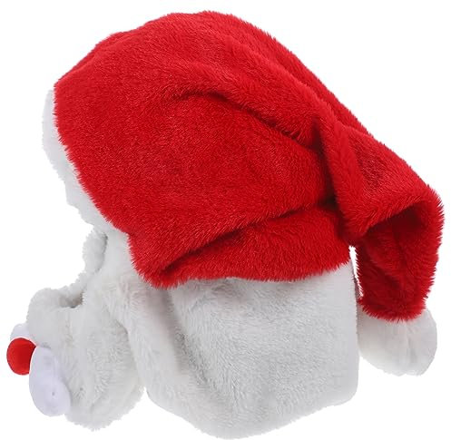 SEWOART Weihnachtsmütze Weihnachtshelmüberzug Stilvolle Weihnachtsmütze für Die Pflege Von Helmen