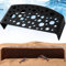 2 Stück Aquarium Tunnel Unterirdisch - Aquarium Versteck für Fisch Und Garnelen zum Züchten - Aquarienhöhle - Aquarium Dekoration für Kleine Garnele Fisch Verstecken - 11,5X 6 x2,5cm, Schwarz + Braun