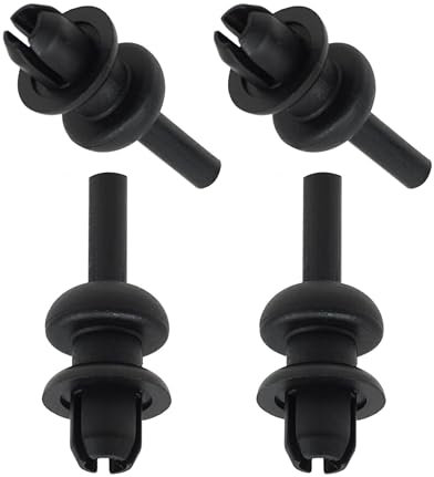 Knocery - Clips de fijación para cadena de coche, 4 unidades, compatibles con C2, C3 I, C3 II, C4 Cactus, DS3, 206, 207, 208