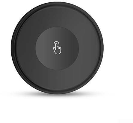 Whychstore Für ZigBee Smart Scene Switch, Automatisierung mit wiederaufladbarem Akku für TUYA Scene Switch, Smart Home Automation Szenario Controller (schwarz)