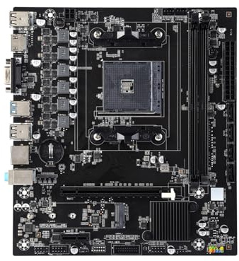 pc motherboard Fit For Kllisre A320 2 X DDR4 Up To 64GB NVME M.2 SATA3.0 Micro ATX AM4 Motherboard