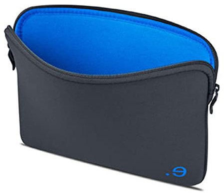 BE.EZ Housse Ordinateur Portable 13,3, Pochette Sacoche 13-14 Pouces MacBook Chromebook Ultrabook ASUS Acer Dell HP Lenovo La Robe Gris/Bleu