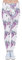 Hanessa Frauen Leggins Weiß Rosa Bedruckte Leggings Hose Frühling Sommer Kleidung Einhorn L49 Geschenk für Mädchen zu Weihnachten