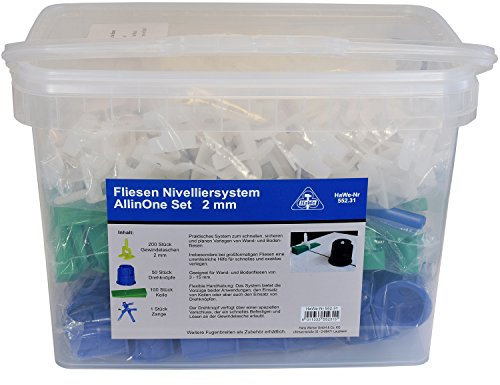 HaWe 552.31 Fliesen-Nivelliersystem Set All in One