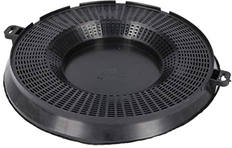 Filtro de carbón activo Type48 como AEG Electrolux 902980050/6 MCFE06 236 mm de diámetro para campana extractora también Bauknecht Whirlpool 484000008783 Indesit C00384665 Gorenje 264308 AH023