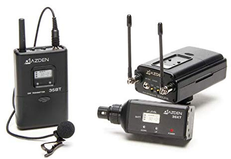 Azden 330LX UHF On-Camera Plug-in & Body-Pack System Professional, Handy, Black, (AZD330LX)