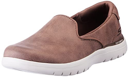 Skechers On-The-go Flex Lavish, Pantuflas Mujer, Brown, 36 EU
