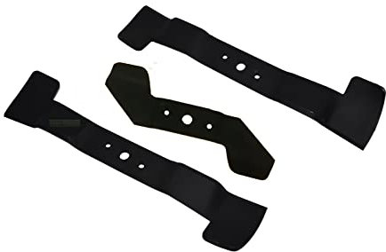 Lot de 3 lames de tondeuse à gazon compatibles avec Viking MT 6112/61707020100, 61707020105, 61707020110