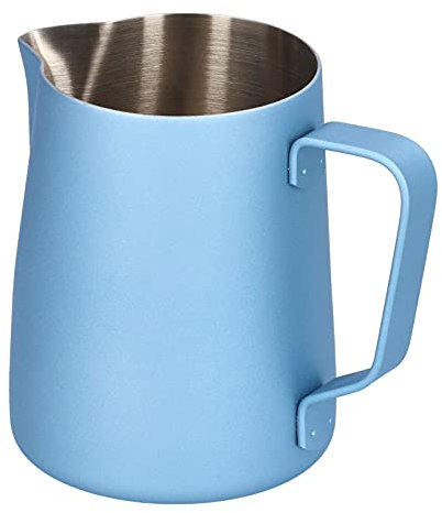 Pot à Lait 350ml,Pichet à mousser le lait Pichets à vapeur Inox Avec Bec Verseur Spécial Latte Art,Tasse à Café Mousseur à Lait,Tasse A Cafe, Latte Art, Pichet Inox Pour Cappuccino, Expresso
