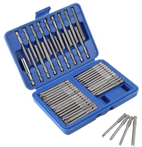 Feinmechaniker Schraubendreher Set, Speziell Geformtes 50-teiliges Schraubendreher-Bit-Set, Schlitz, Kreuz, U-förmige Sechskant-Bits, Sicherheits-Bit-Set, magnetisches Schraubendreher-Set