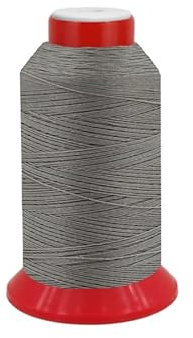 HT - Ledergarn/Sattlergarn/Jeansgarn J20 Nähgarn Stärke 20, 500 Meter (0063 - Aluminium Grau)