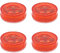 VUIUYOIES 4pcs Universal LED Door Safety Warning Anti-Collision Lights Magnetic Sensor Flashing Alarm Parking Lamp Light, Red Light