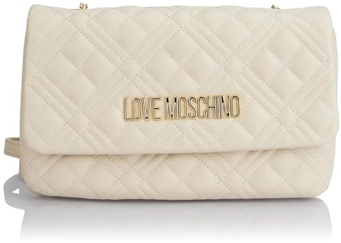 Love Moschino Damen Umhängetasche, Weiß