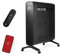 GEEPAS 2KW Smart Convector Energy Efficient Heater | Freestanding with Adjustable Temperature 10–45 °C Front Tempered Glass Panel | Low Running Cost Child Lock Wifi 24H Timer & Remote Control | Black
