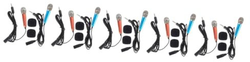 SUPVOX 10pcs Mini Microphone for Smartphone Portable Voice Recording Mic Tiny Mic for Singing Usb Clip Microphone
