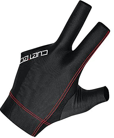 Cuetec Billardhandschuh Achse Schwarz Rechtshänder XL