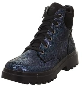 Superfit Mädchen ABBY Gore-Tex Stiefel, SCHWARZ/BLAU 0030