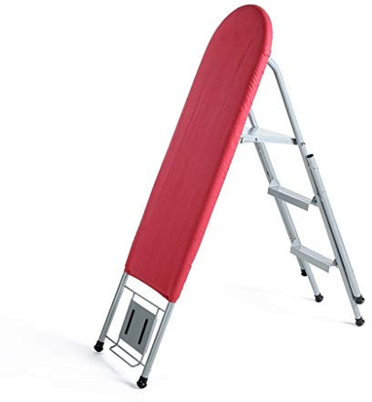 Multifunction Ironing Board, Household Metal Three Step Ladder Ironing Board Foldable Hotel Electric Iron Shelf