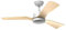 Mellerware - Ventilateur de plafond extérieur avec lumière Brizy Bright Outdoor 45 W | IP24 | Ultra silencieux | 6 vitesses | fonction été/hiver | 3 pales | minuterie | LED | télécommande