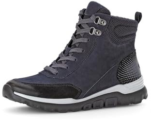 Gabor Damen Klassische Stiefeletten, Frauen Stiefeletten,Stiefel,Bootee,Booties,halbstiefel,Kurzstiefel,Blue/schwarz(Mel.),37.5 EU / 4.5 UK