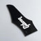For Fit Gibson Firebird White Logo Gitarren-Stangenabdeckung, 3-lagiger Schlagbrett, Ersatzteile für schwarze E-Gitarren