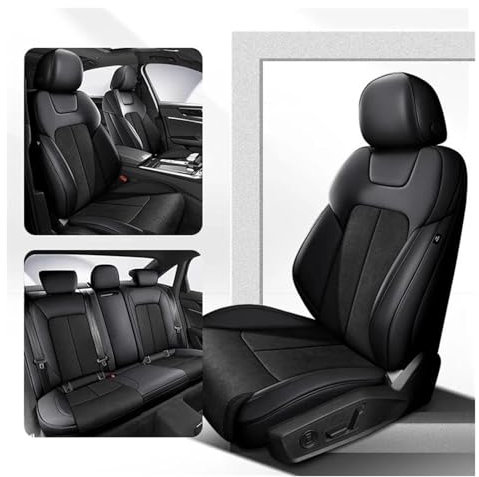 STRJUS Autositzbezüge Für T&oyota Für Yaris Für Avensis T25 Für Aygo 360 ° Surround Auto Innen Zubehör Auto Sitzbezüge Custom Auto Sitzbezug(Color 2)