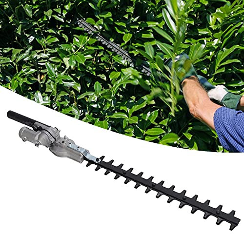 ElgnAura 26mm Hedge Trimmer Attachment, Dual Action Articulating, Heavy Duty Steel Hedge Trimmer Blade, Essential Replacement Parts for Garden Tools